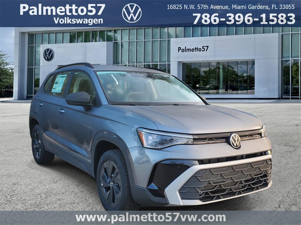 new 2025 Volkswagen Taos car, priced at $25,159
