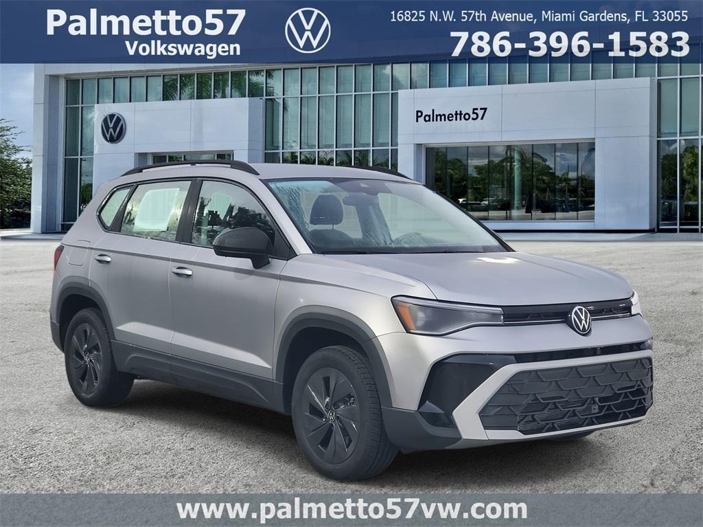 new 2025 Volkswagen Taos car, priced at $26,054