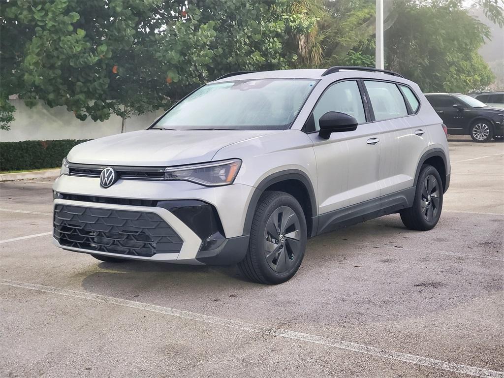 new 2025 Volkswagen Taos car, priced at $26,054