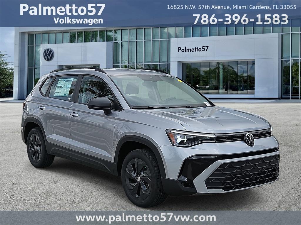 new 2025 Volkswagen Taos car, priced at $26,327