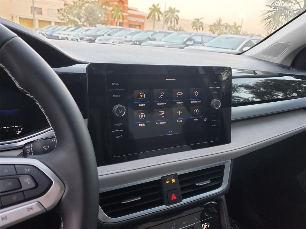 new 2025 Volkswagen Taos car, priced at $28,817