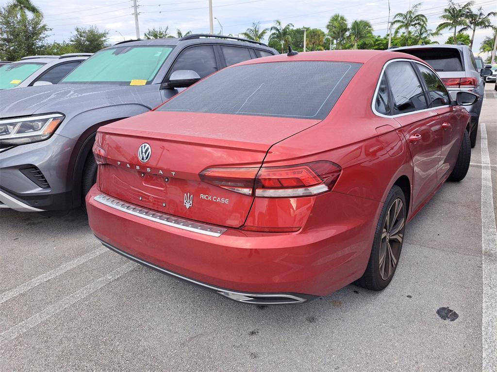 used 2022 Volkswagen Passat car, priced at $19,017