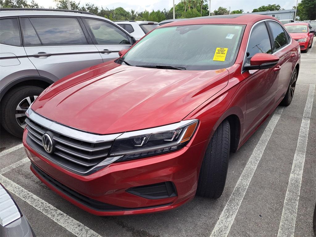 used 2022 Volkswagen Passat car, priced at $19,017