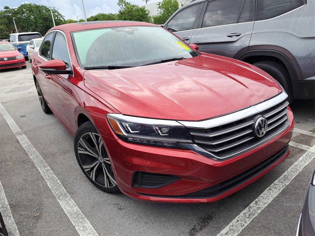 used 2022 Volkswagen Passat car, priced at $19,017