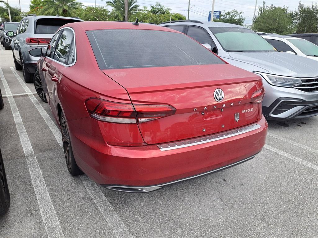used 2022 Volkswagen Passat car, priced at $19,017