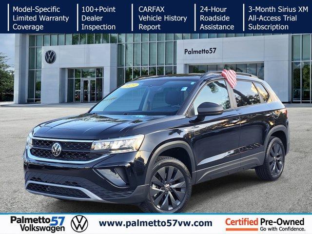 used 2023 Volkswagen Taos car, priced at $19,890