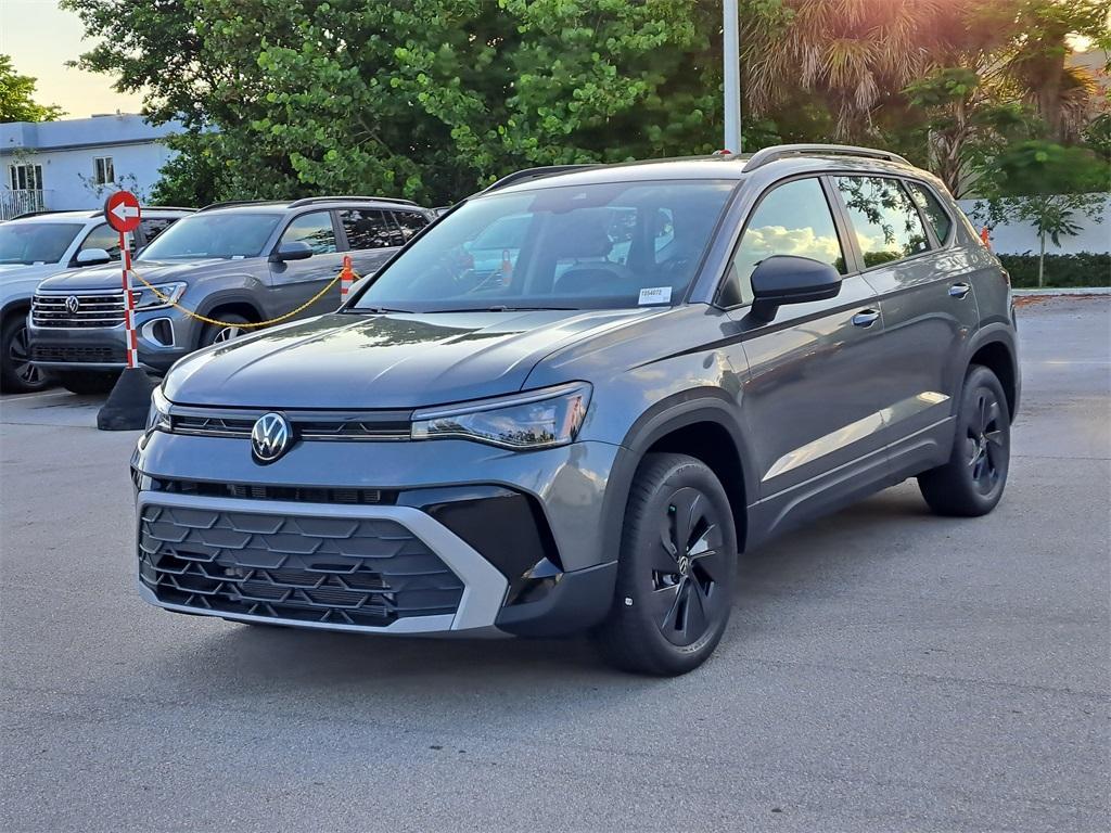 new 2025 Volkswagen Taos car, priced at $25,159