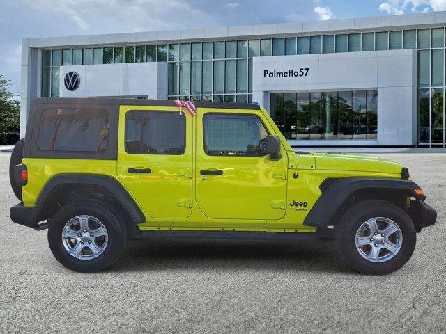 used 2022 Jeep Wrangler Unlimited car, priced at $26,457