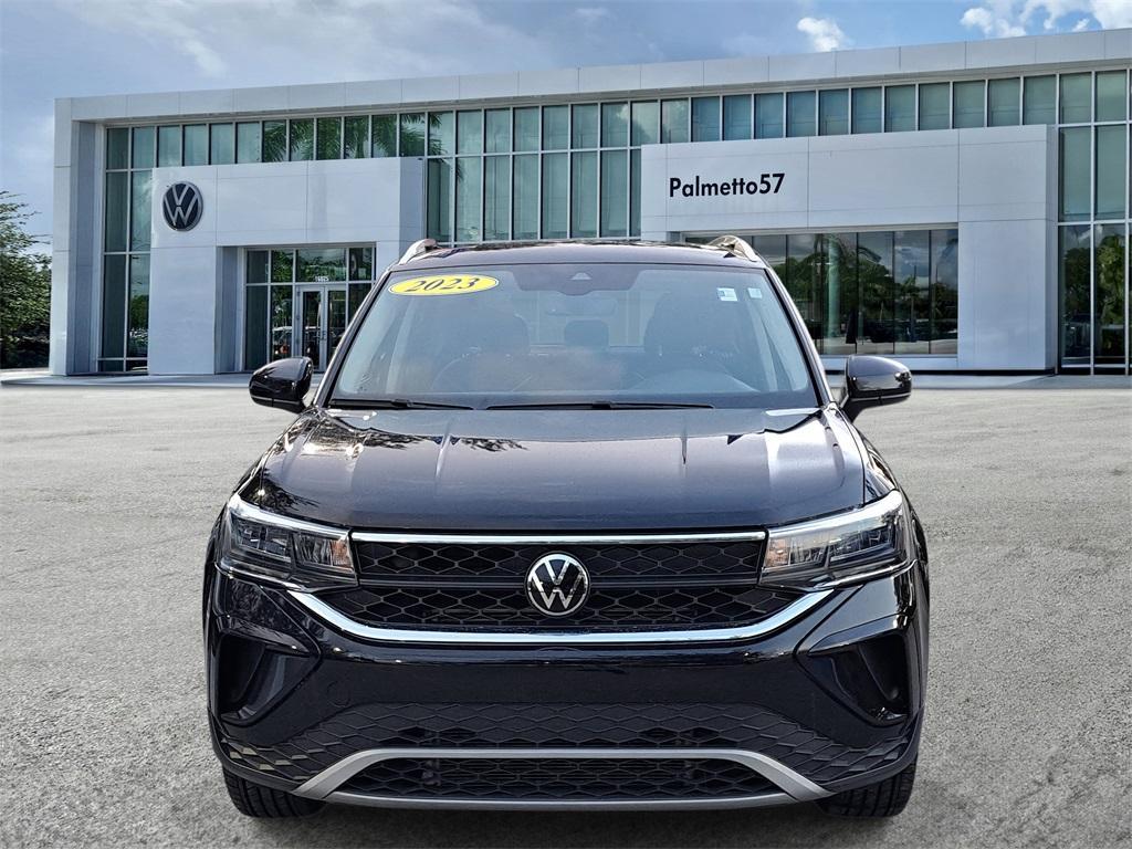 used 2023 Volkswagen Taos car, priced at $18,846