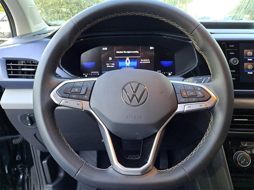 used 2023 Volkswagen Taos car, priced at $18,846