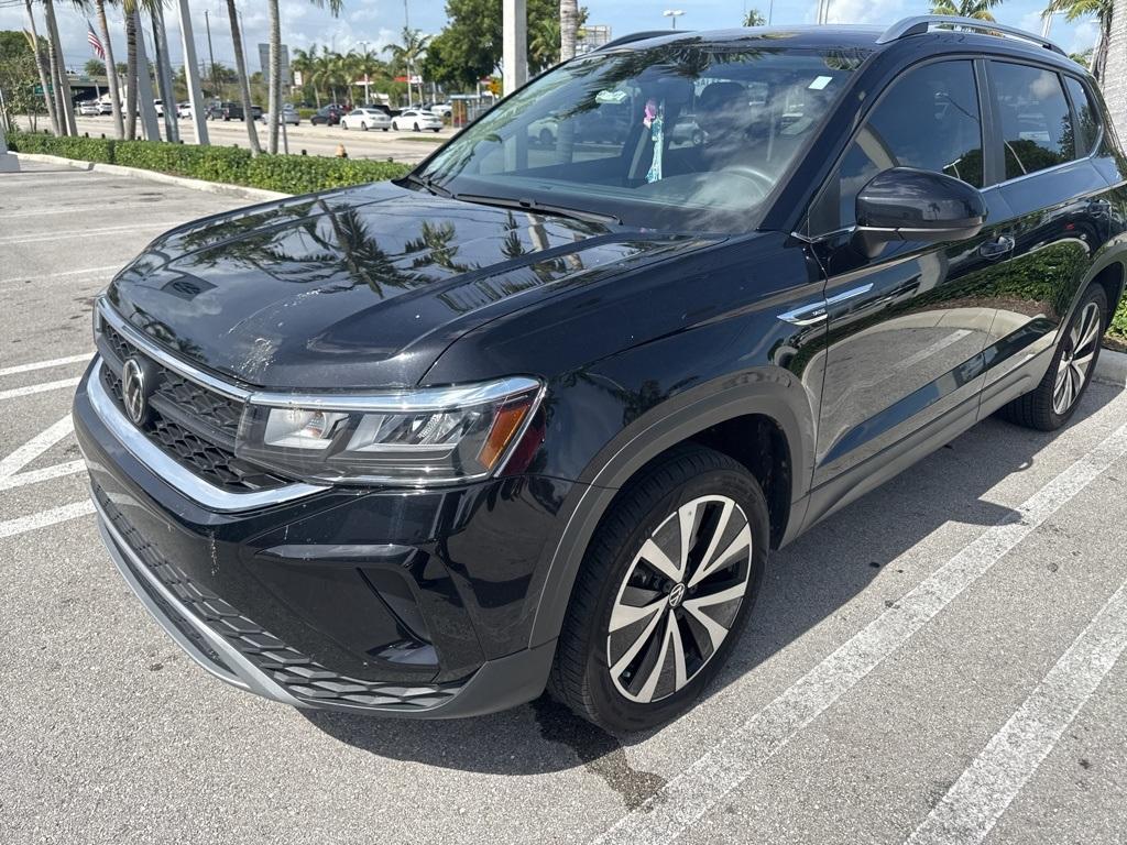 used 2023 Volkswagen Taos car, priced at $20,575