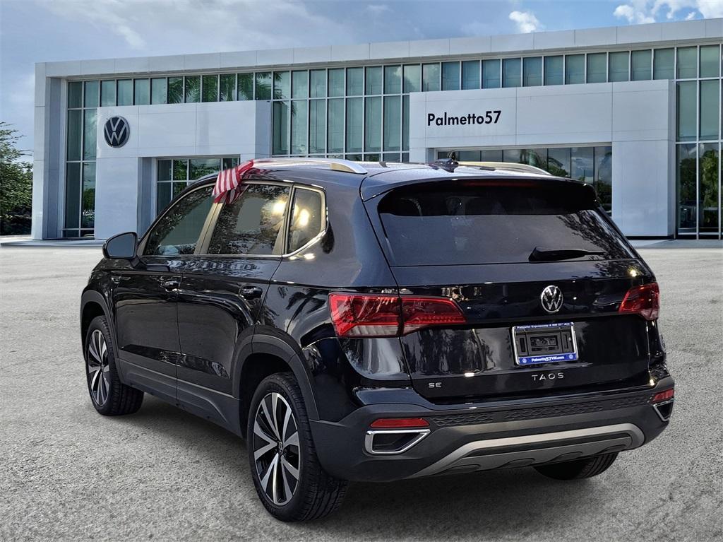 used 2023 Volkswagen Taos car, priced at $18,846