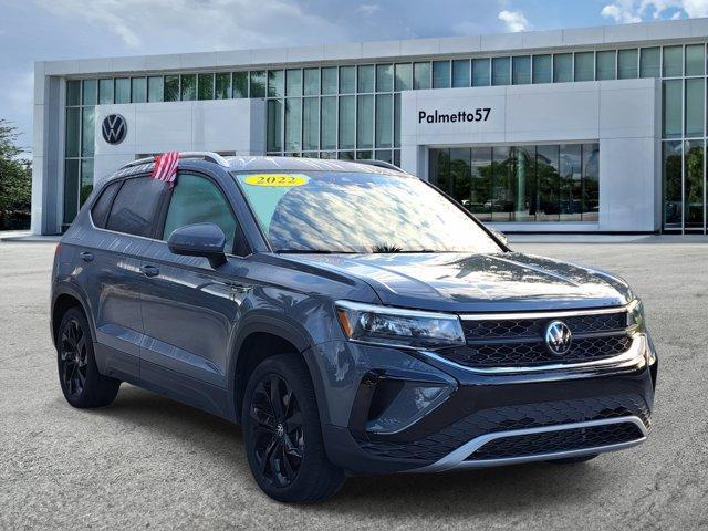 used 2023 Volkswagen Taos car, priced at $19,566
