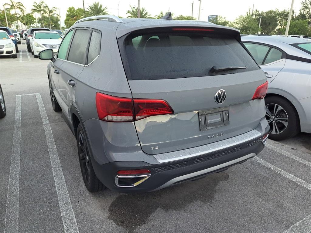 used 2023 Volkswagen Taos car, priced at $20,174