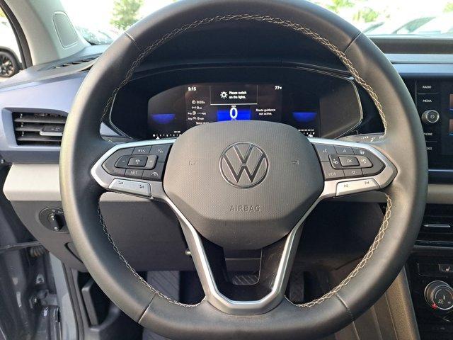 used 2023 Volkswagen Taos car, priced at $19,566