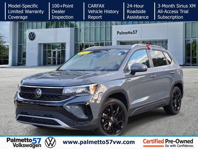 used 2023 Volkswagen Taos car, priced at $19,566