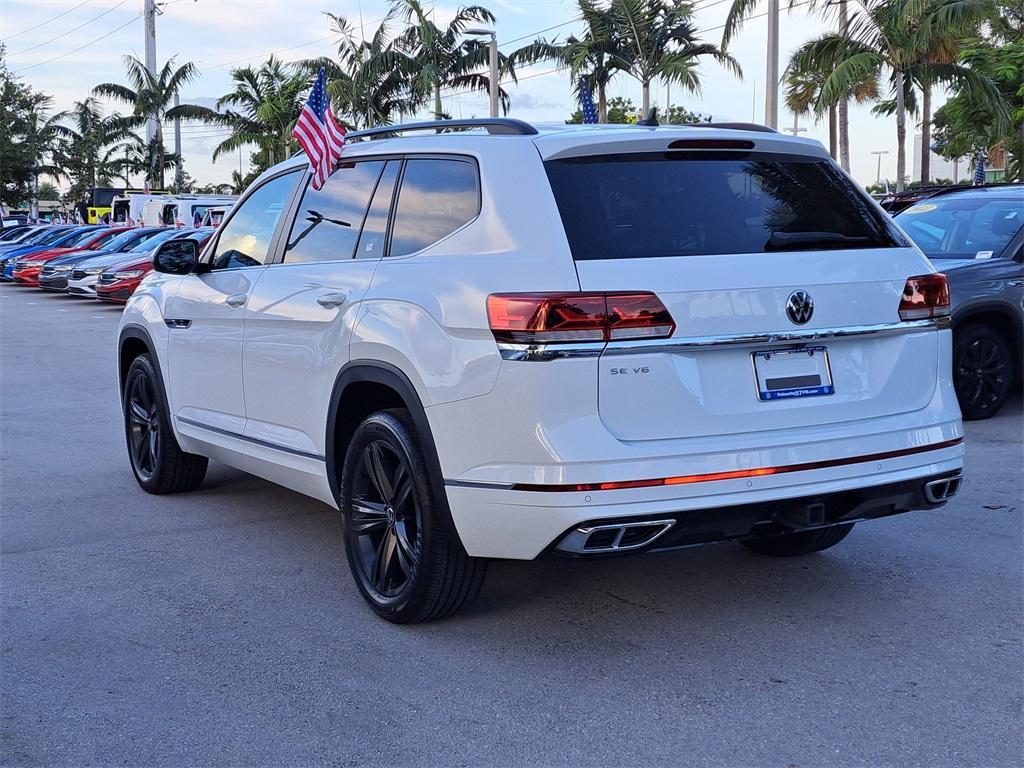 used 2021 Volkswagen Atlas car, priced at $22,704