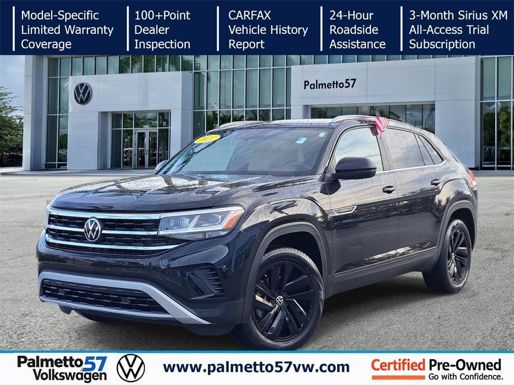 used 2022 Volkswagen Atlas Cross Sport car, priced at $25,084