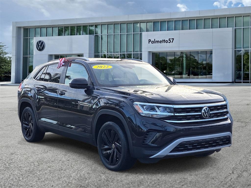 used 2022 Volkswagen Atlas Cross Sport car, priced at $24,858