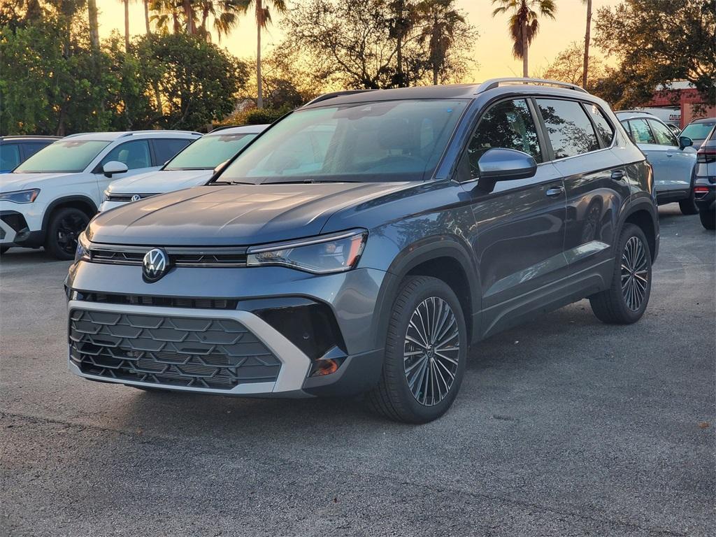 new 2025 Volkswagen Taos car, priced at $28,991
