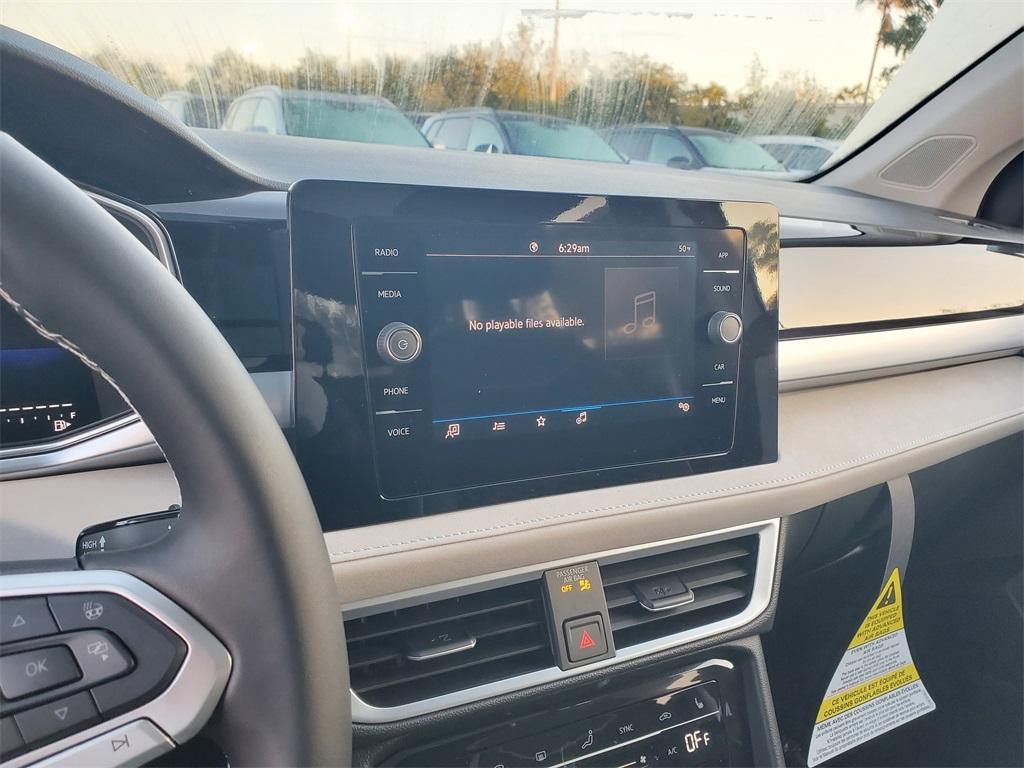 new 2025 Volkswagen Taos car, priced at $28,991