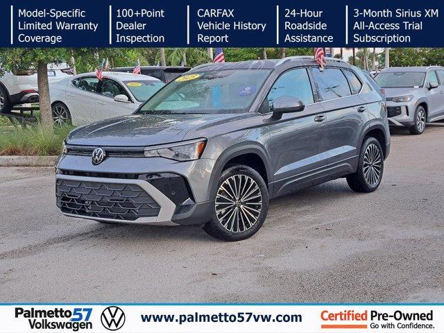 used 2025 Volkswagen Taos car, priced at $23,391