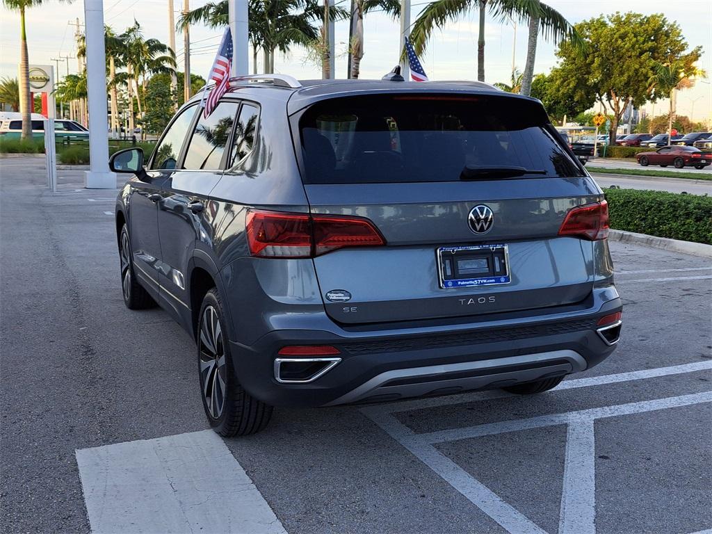 used 2022 Volkswagen Taos car, priced at $16,509