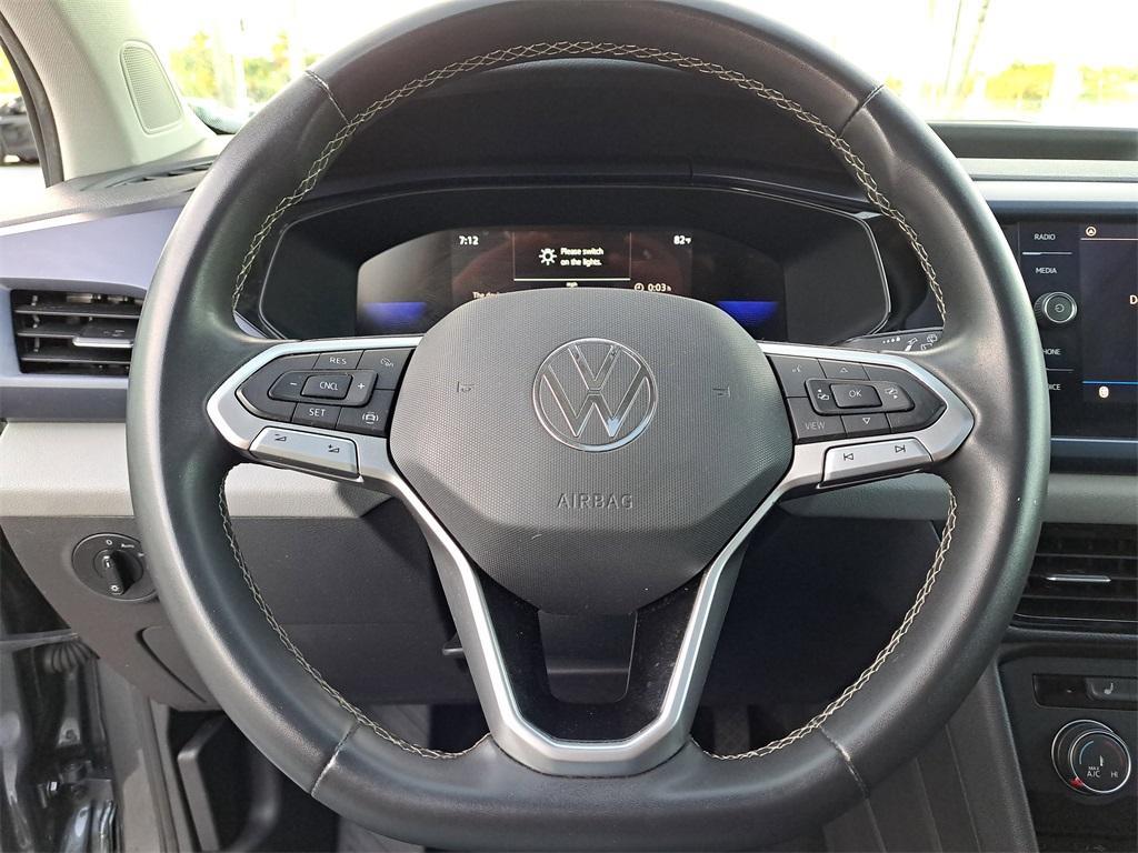 used 2022 Volkswagen Taos car, priced at $16,509