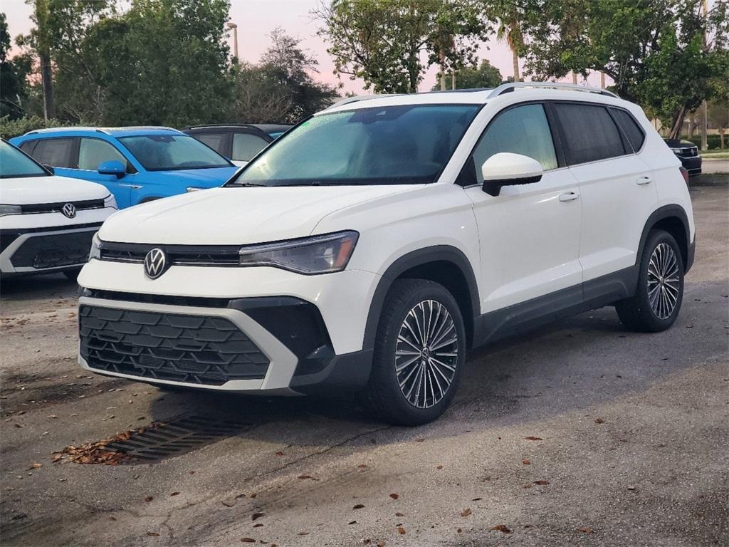 new 2025 Volkswagen Taos car, priced at $27,204