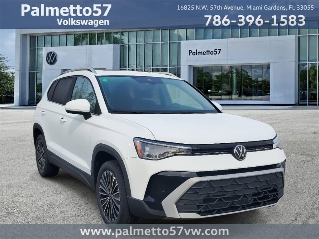 new 2025 Volkswagen Taos car, priced at $26,204