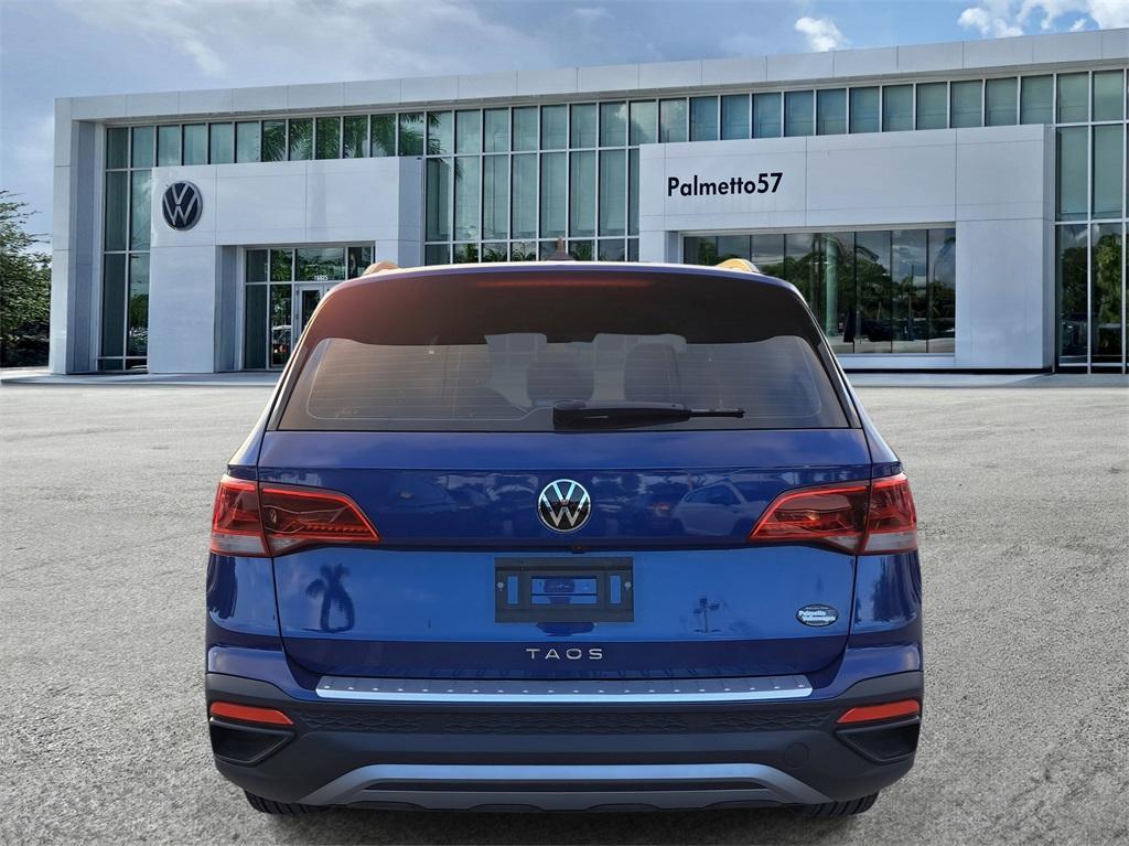 used 2024 Volkswagen Taos car, priced at $19,687
