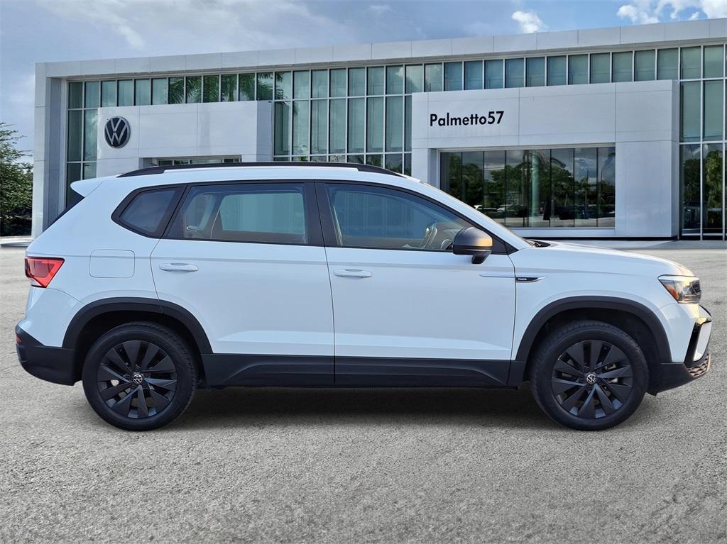 used 2023 Volkswagen Taos car, priced at $18,124