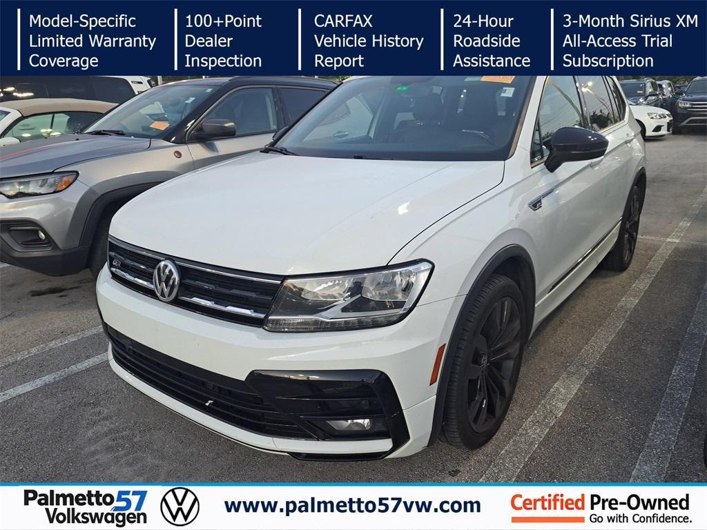 used 2021 Volkswagen Tiguan car, priced at $19,047