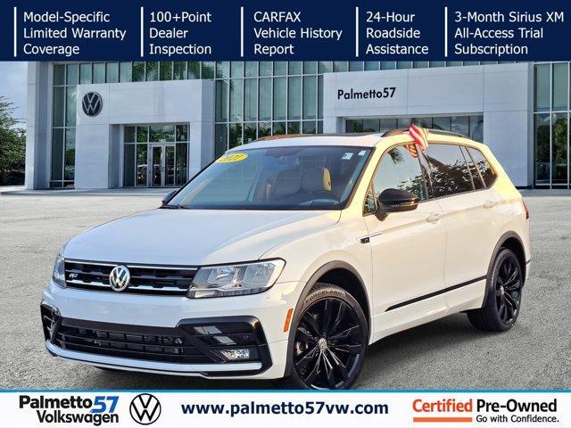 used 2021 Volkswagen Tiguan car, priced at $17,681