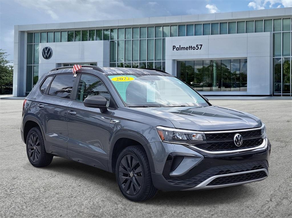 used 2022 Volkswagen Taos car, priced at $15,751