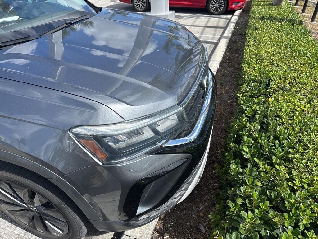 used 2022 Volkswagen Taos car, priced at $18,214