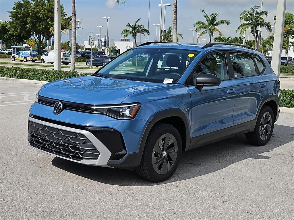 new 2025 Volkswagen Taos car, priced at $26,327
