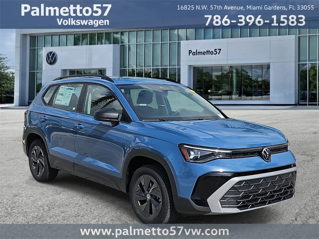 new 2025 Volkswagen Taos car, priced at $26,327
