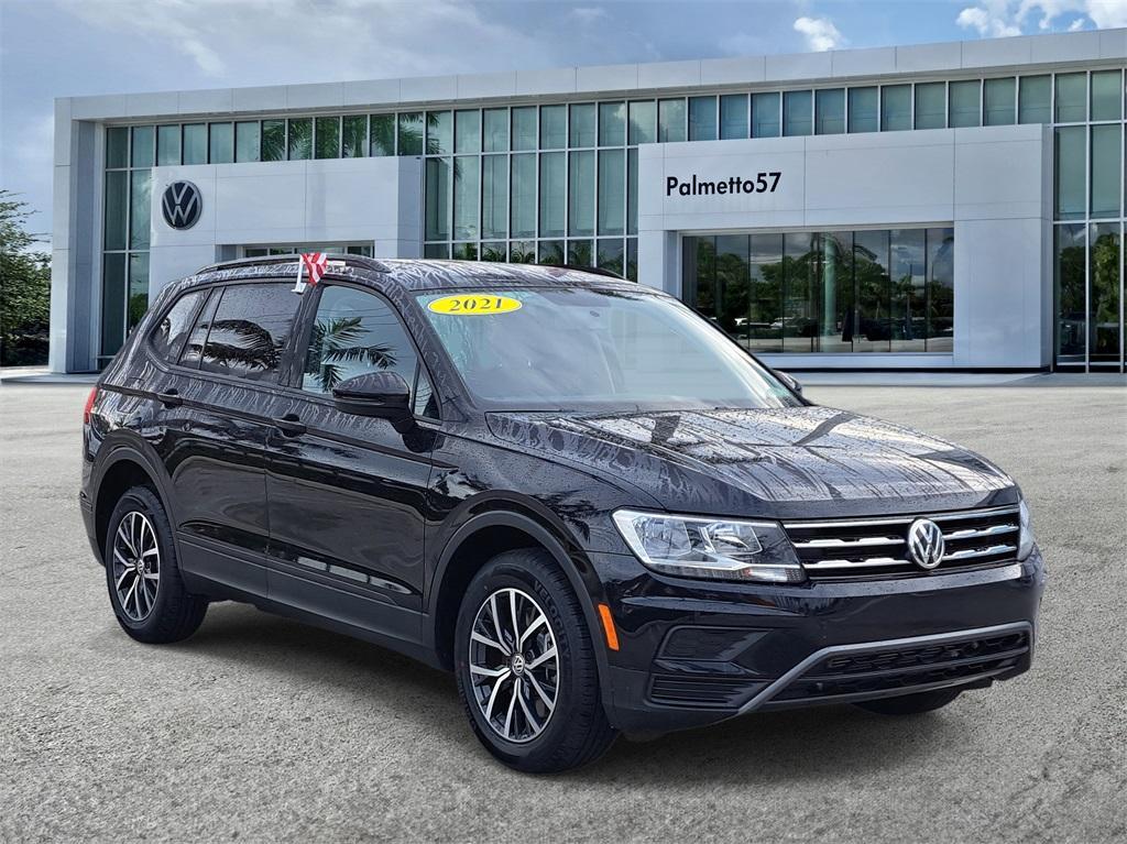 used 2021 Volkswagen Tiguan car, priced at $16,120
