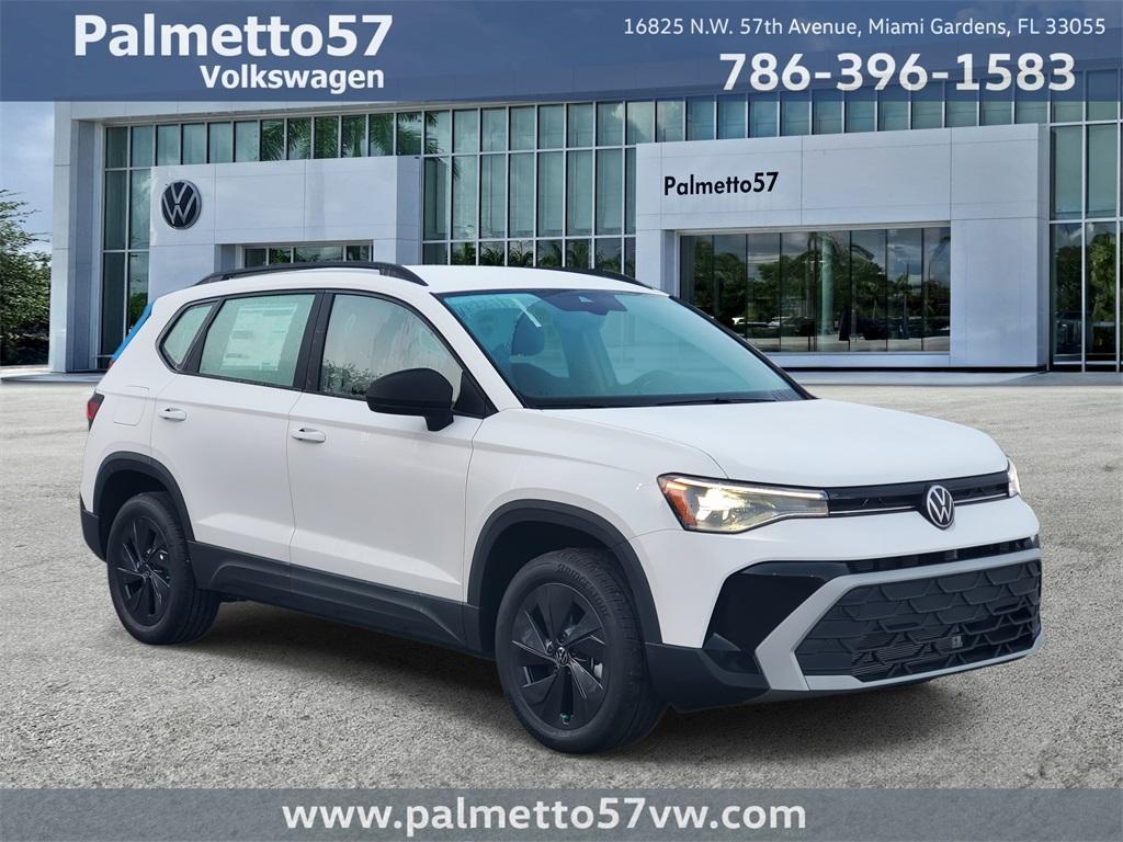 new 2025 Volkswagen Taos car, priced at $29,331