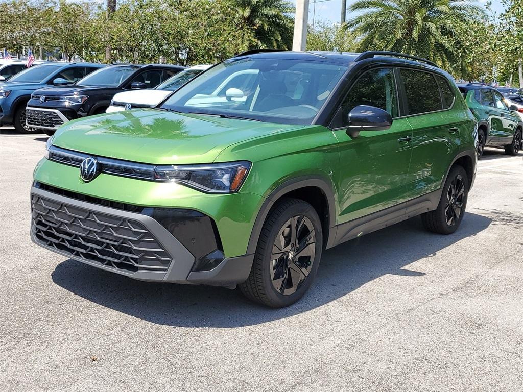 new 2025 Volkswagen Taos car, priced at $30,906