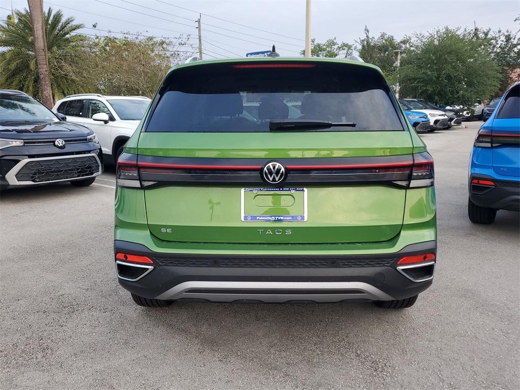 new 2025 Volkswagen Taos car, priced at $30,100