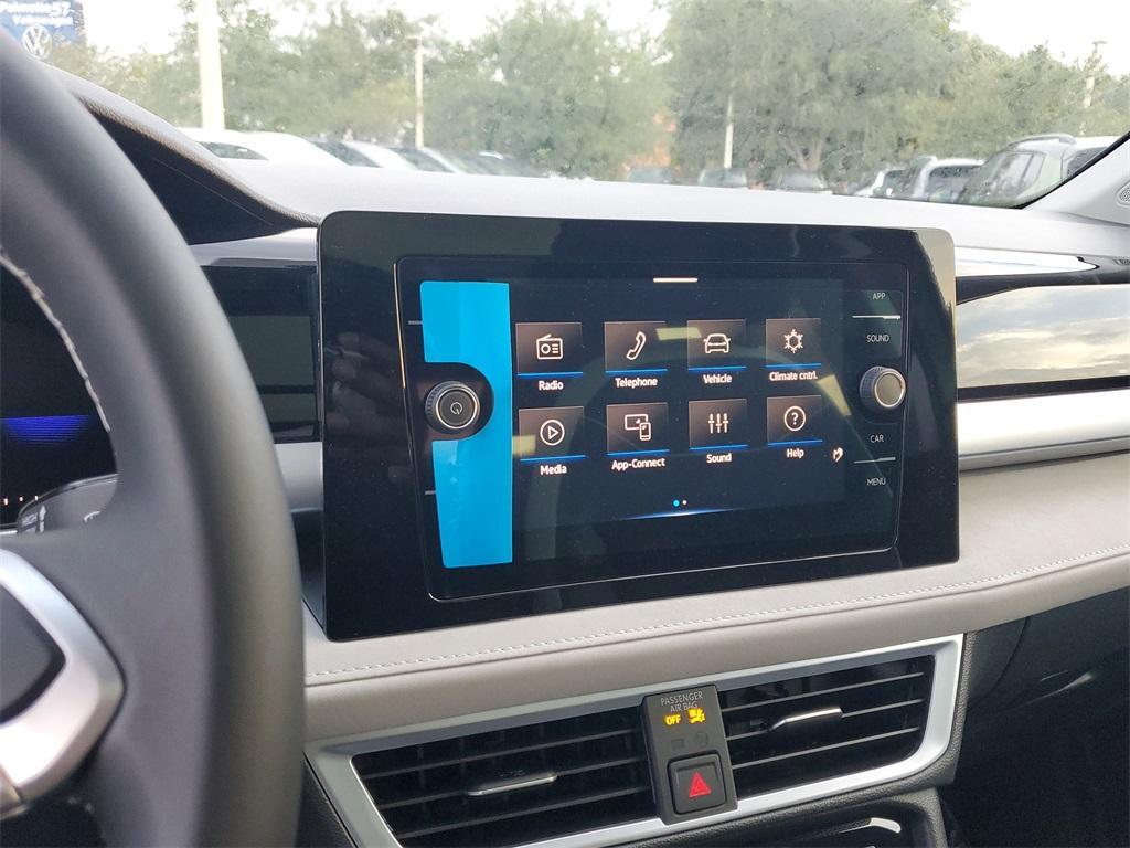 new 2025 Volkswagen Taos car, priced at $30,100