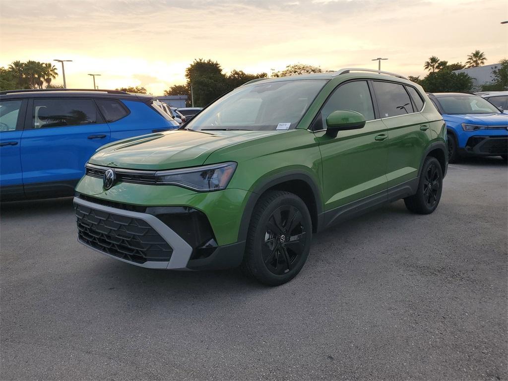 new 2025 Volkswagen Taos car, priced at $30,100