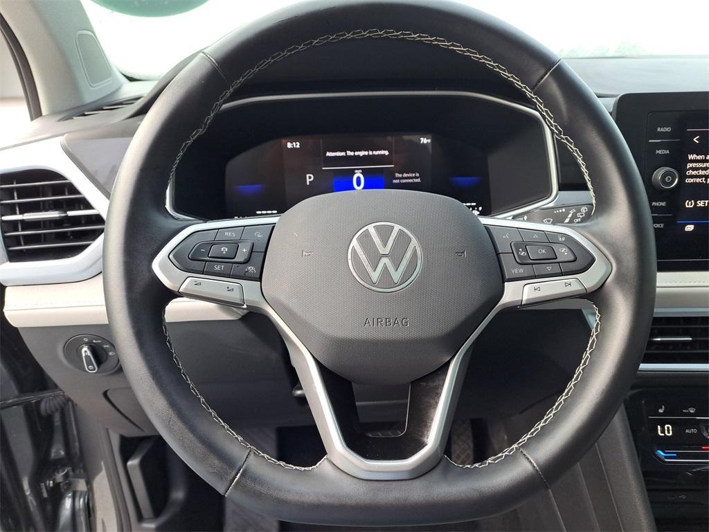 used 2025 Volkswagen Taos car, priced at $23,991
