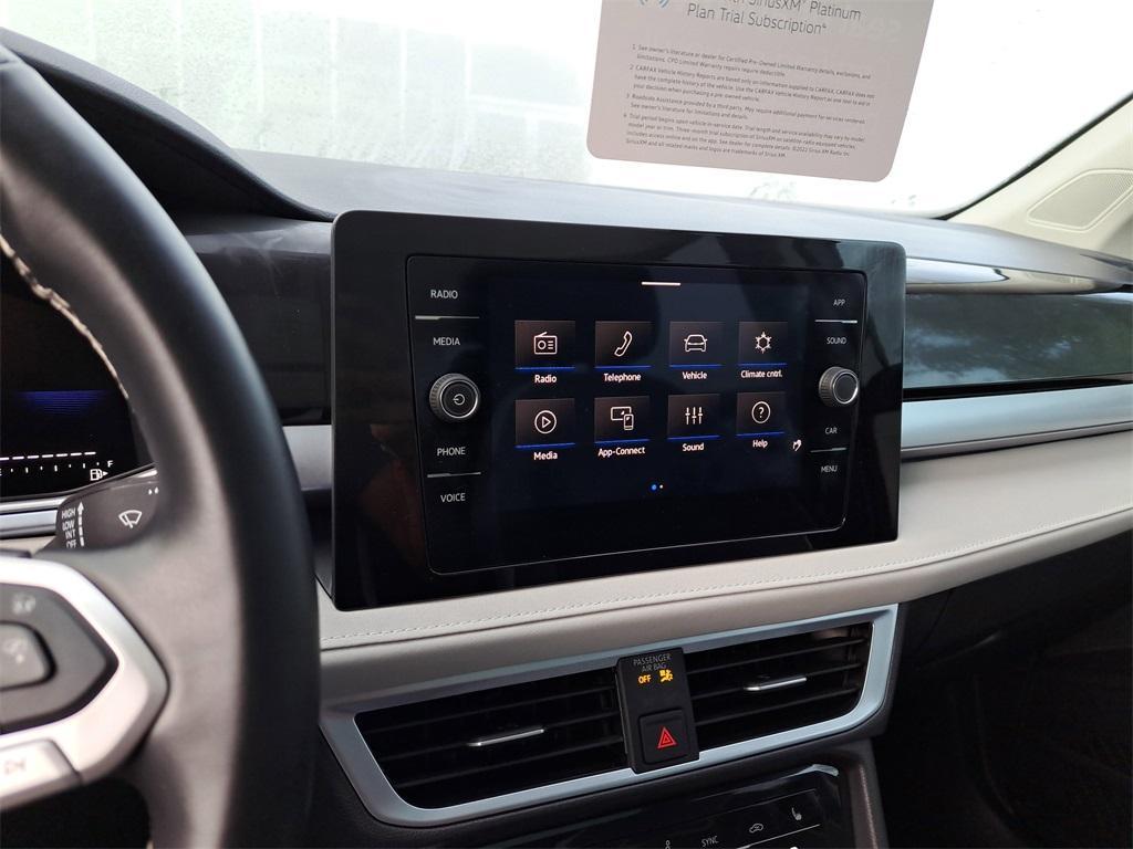 used 2025 Volkswagen Taos car, priced at $23,991