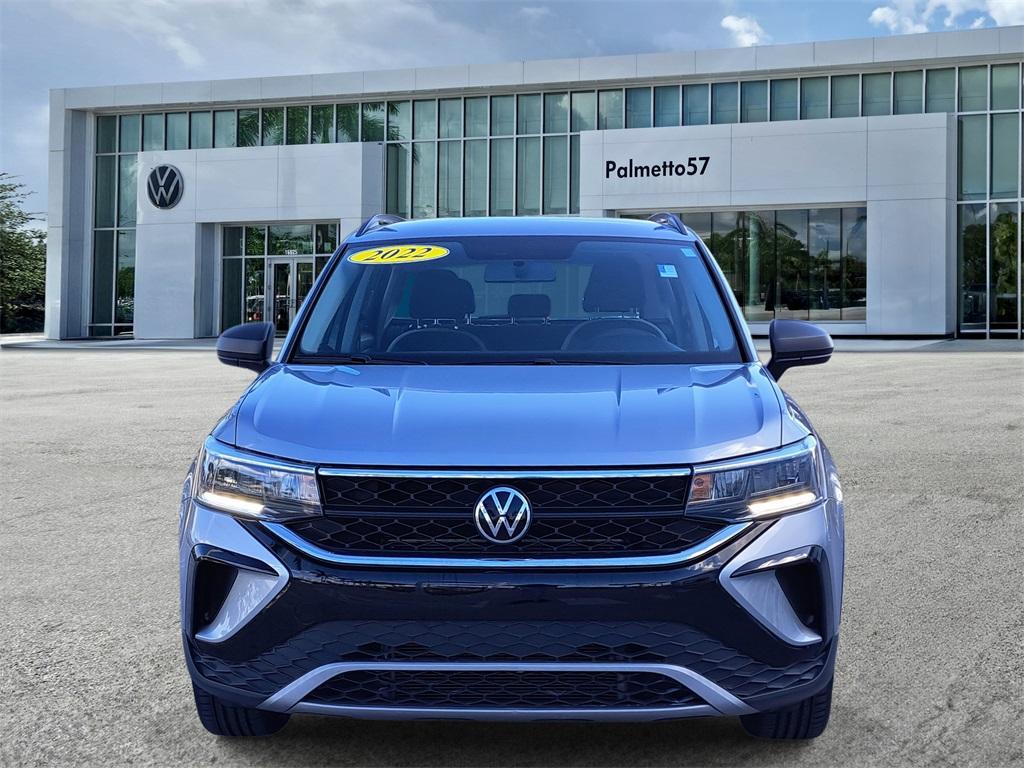 used 2022 Volkswagen Taos car, priced at $17,885