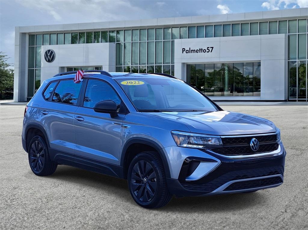 used 2022 Volkswagen Taos car, priced at $17,885