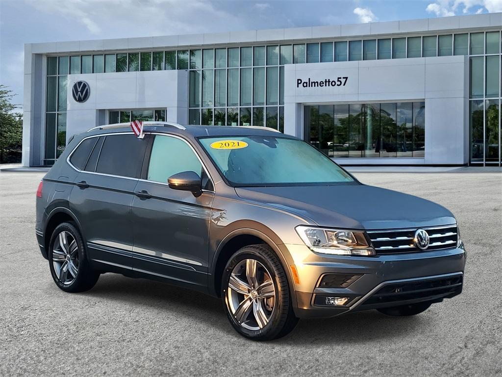 used 2021 Volkswagen Tiguan car, priced at $17,659