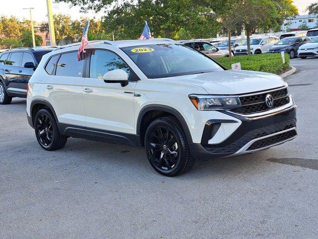used 2023 Volkswagen Taos car, priced at $15,991